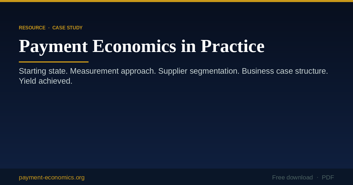 Payment Economics in Practice cover