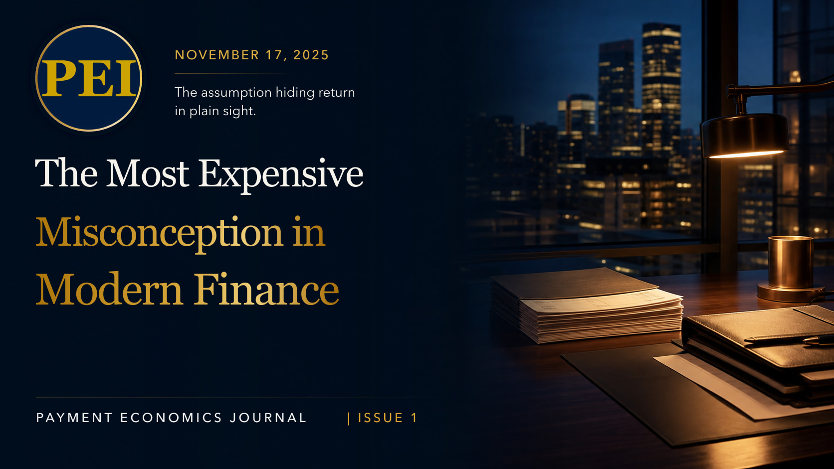 The Most Expensive Misconception in Modern Finance cover