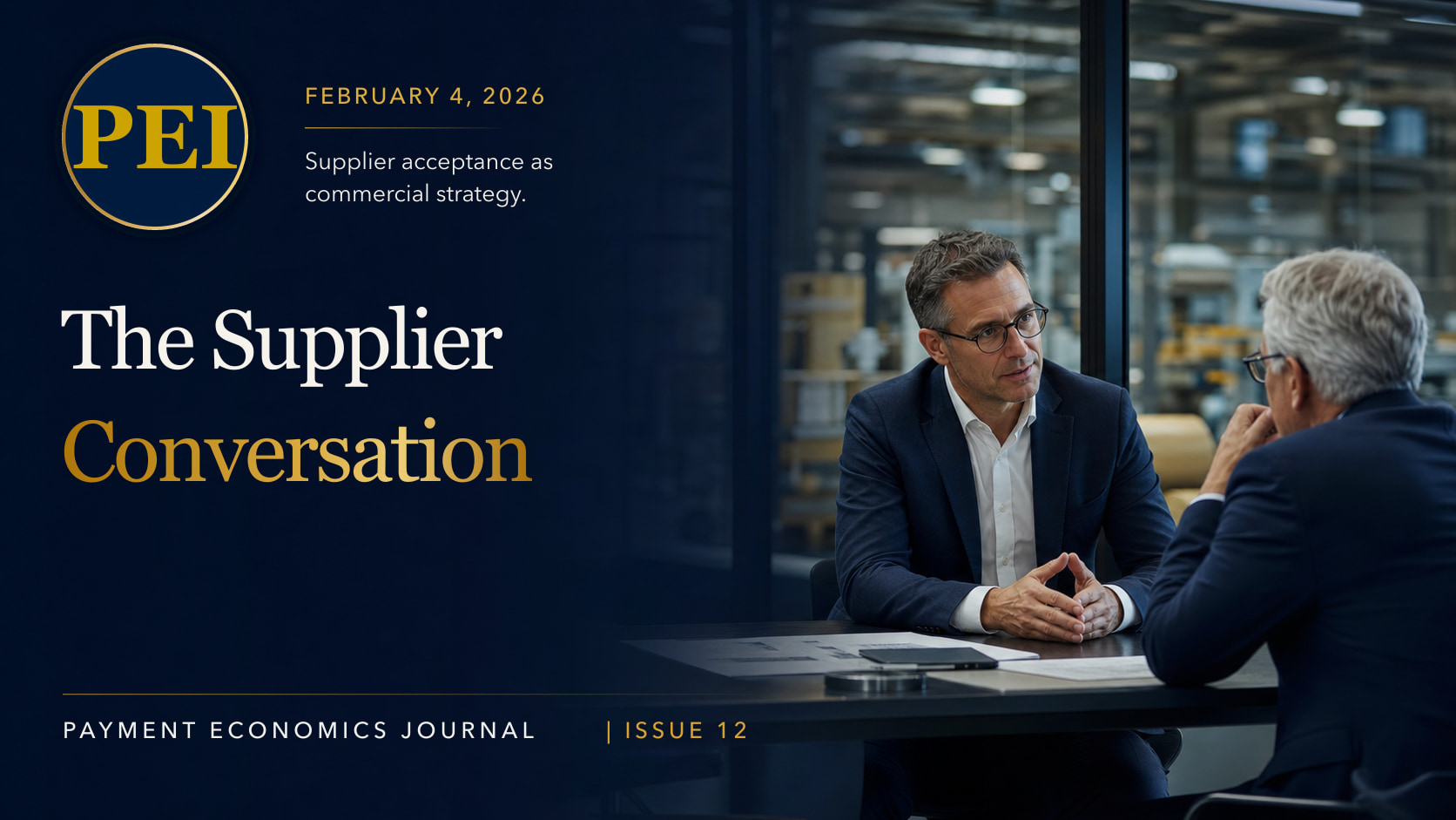 The Supplier Conversation cover