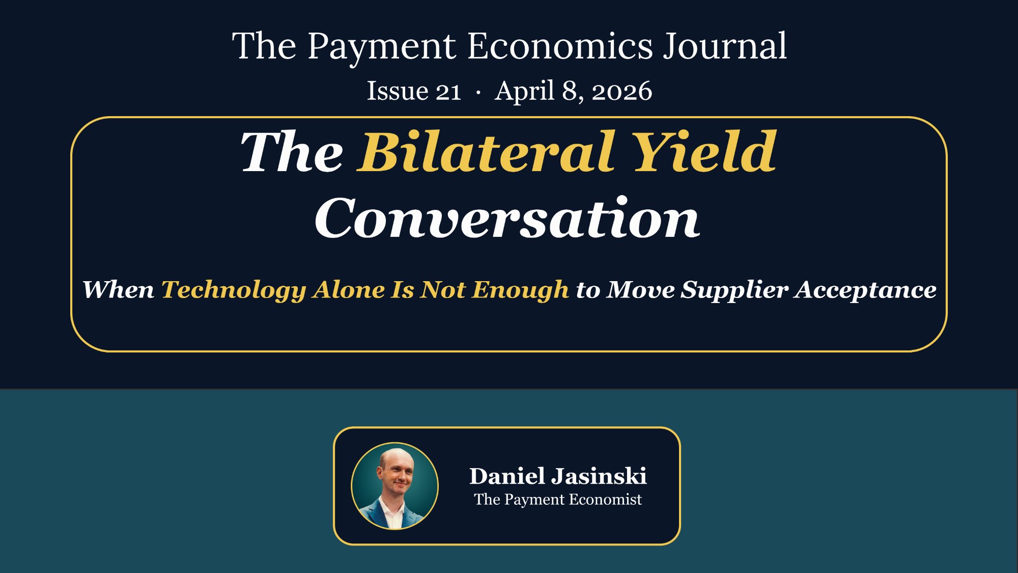 Issue 21: The Bilateral Yield Conversation