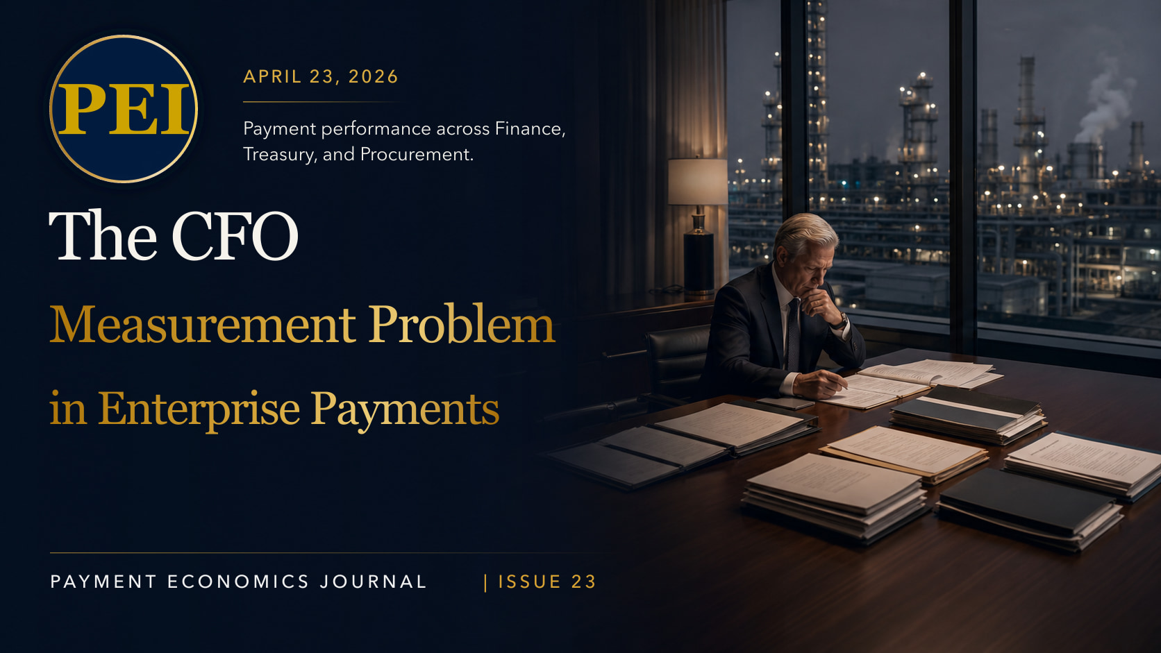 The CFO Measurement Problem in Enterprise Payments cover