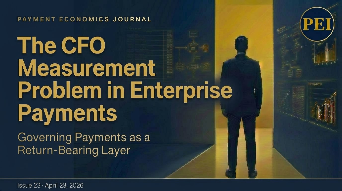 Payment Economics Journal Issue 23: The CFO Measurement Problem in Enterprise Payments