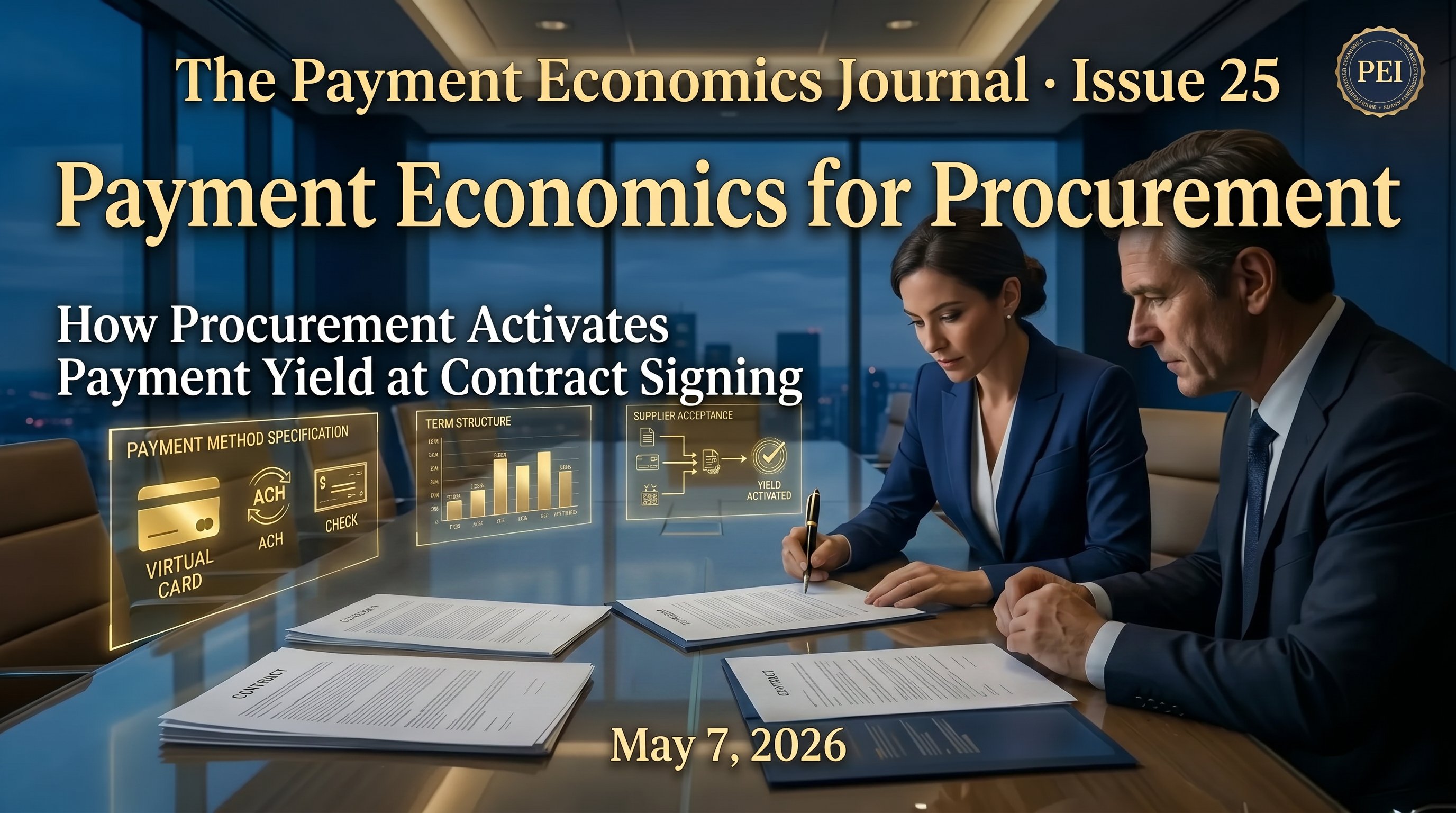 Payment Economics Journal Issue 25: Payment Economics for Procurement